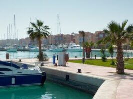 Hurghada Sahlhasheesh oder Samrabay in Ägypten am roten Meer