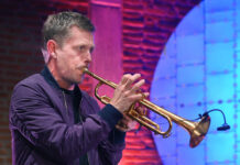 Nils Wülker im Duo mit Arne Jansen in der Friedenskirche in Ratingen am 29.8.2025 Foto (C) Gerhard Richter Jazzfotografie Köln
