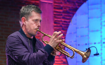 Nils Wülker im Duo mit Arne Jansen in der Friedenskirche in Ratingen am 29.8.2025 Foto (C) Gerhard Richter Jazzfotografie Köln