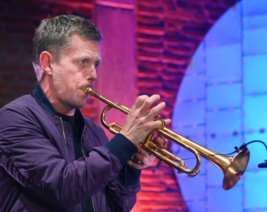 Nils Wülker im Duo mit Arne Jansen in der Friedenskirche in Ratingen am 29.8.2025 Foto (C) Gerhard Richter Jazzfotografie Köln