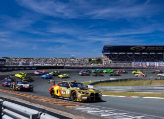 DTM, 3. + 4. Rennen Zandvoort 2026 #130 Lamborghini Temerario GT3, ABT Sportsline: Luca Engstler, #69 Ferrari 296 GT3 EVO, EMIL FREY RACING: Thierry Vermeulen- picture by Gruppe C Photography