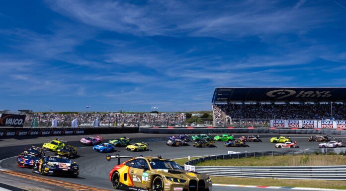 Van der Linde feiert ersten BMW-Sieg in der DTM – Spektakuläres Rennen in Zandvoort DTM, 3. + 4. Rennen Zandvoort 2026 #130 Lamborghini Temerario GT3, ABT Sportsline: Luca Engstler, #69 Ferrari 296 GT3 EVO, EMIL FREY RACING: Thierry Vermeulen- picture by Gruppe C Photography