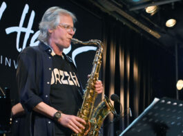 Paul Heller mit seiner Formation Paul Heller invites: Vocal Summit Vol. 4 im Stadtgarten am 13.4.2025 Foto (c) Gerhard Richter Jazz Fotografie Köln