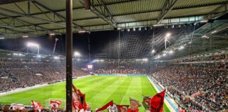 1. FC Köln gegen Bayer 04 in Müngersdorf Foto Stadionkind @buedchen_michablueskysocial