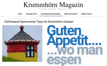 Krummhörn Magazin Informationen für Feriengäste und Ostfriesland Urlauber