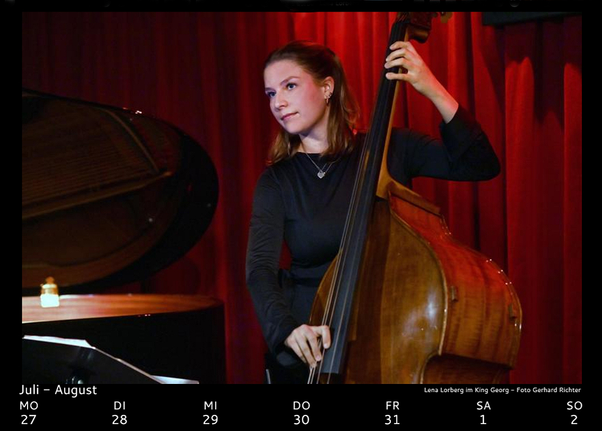 Kölner Jazzkalender 2026 von Gerhard Richter und Peter Tümmers