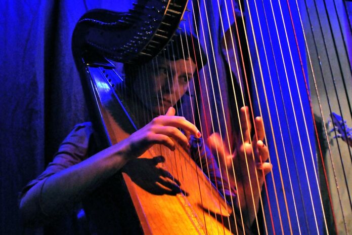 Kathrin Pechlof mit Matthias Schriefls Brazilian Motions plus Strings im Studio 672 Foto(c) Gerhard Richter Köln