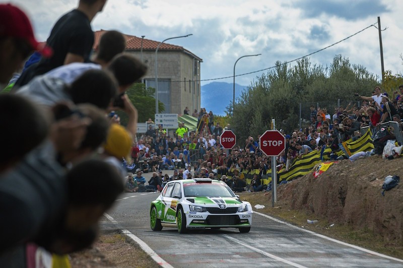 SKODA bei der Rallye Spanien Foto: 