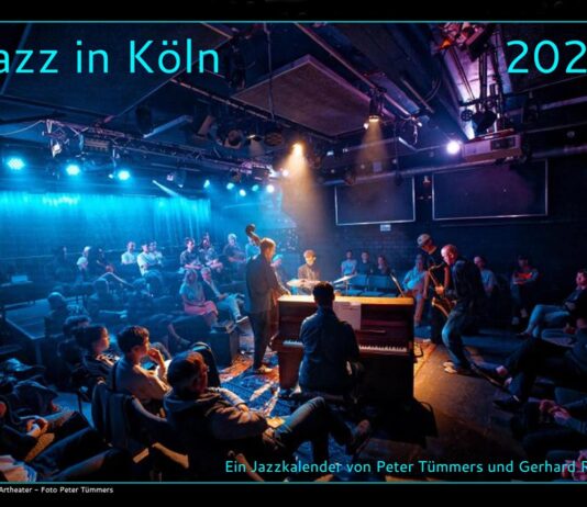 Kölner Jazzkalender 2026 von Gerhard Richter und Peter Tümmers